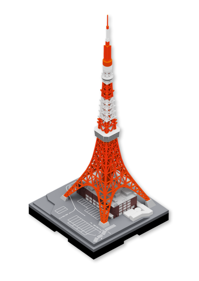 ジオクレイパー ランドマークユニット 東京タワー商品画像02